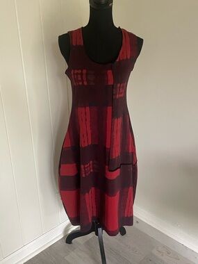 Rundholz black label  Sleeveless Red and black Dress S